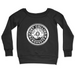 Womens 2X-Large BLACK CrewNeck