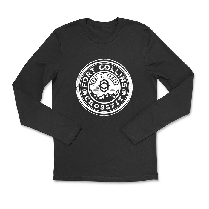 Mens 2X-Large BLACK Long Sleeve