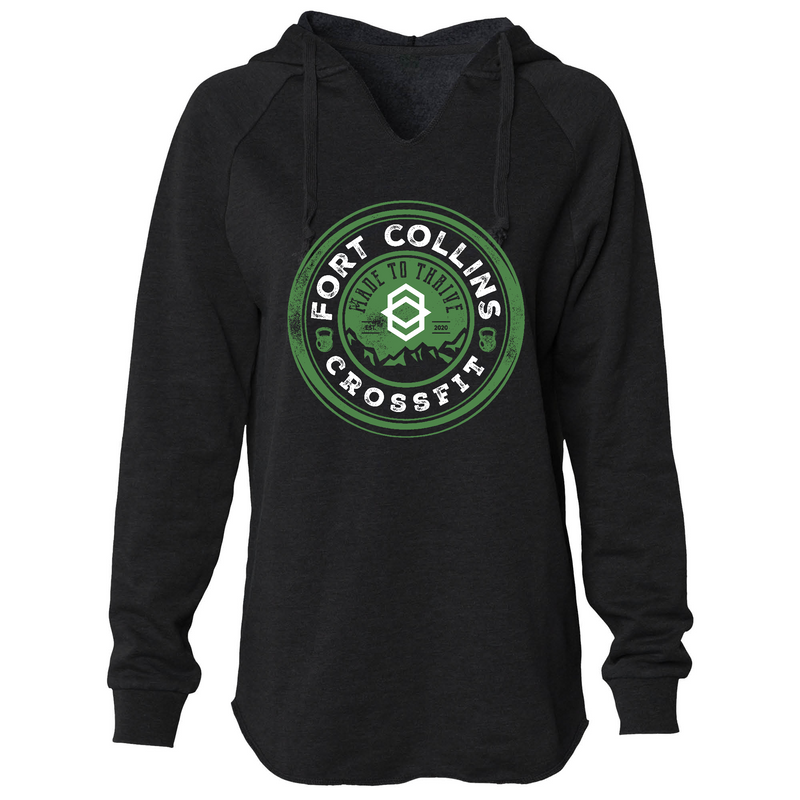 Womens 2X-Large BLACK Hoodie