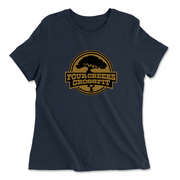 Womens 2X-Large NAVY Relaxed Jersey T-Shirt