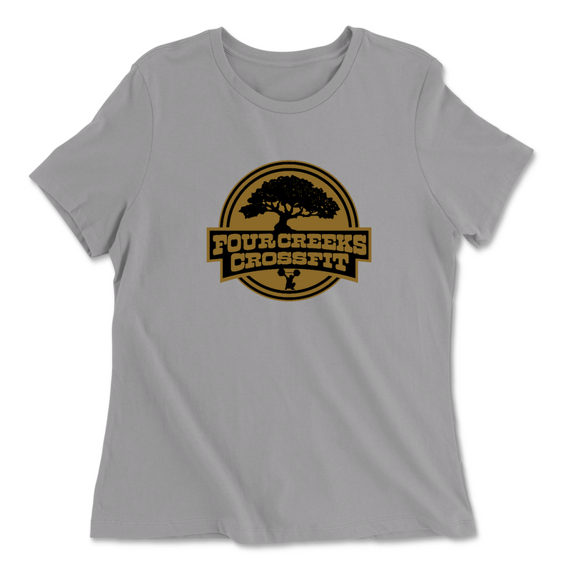 Womens 2X-Large SOLID_ATHETIC_GREY Relaxed Jersey T-Shirt