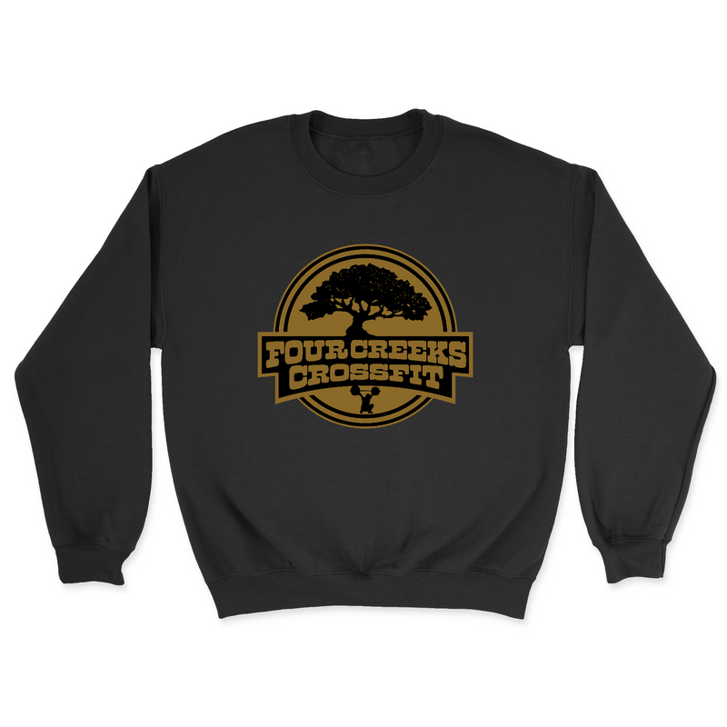 Mens 2X-Large BLACK Midweight Sweatshirt