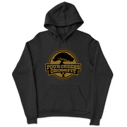Mens 2X-Large BLACK Hoodie