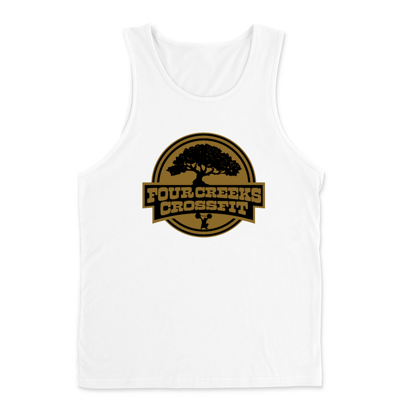 Mens 2X-Large WHITE Tank Top