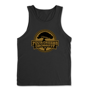 Mens 2X-Large BLACK Tank Top