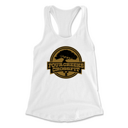 Womens 2X-Large WHITE Tank Top