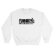 Mens 2X-Large WHITE Midweight Sweatshirt