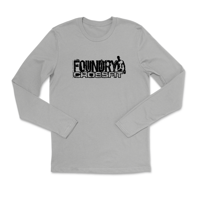 Mens 2X-Large HEATHER_GRAY Long Sleeve