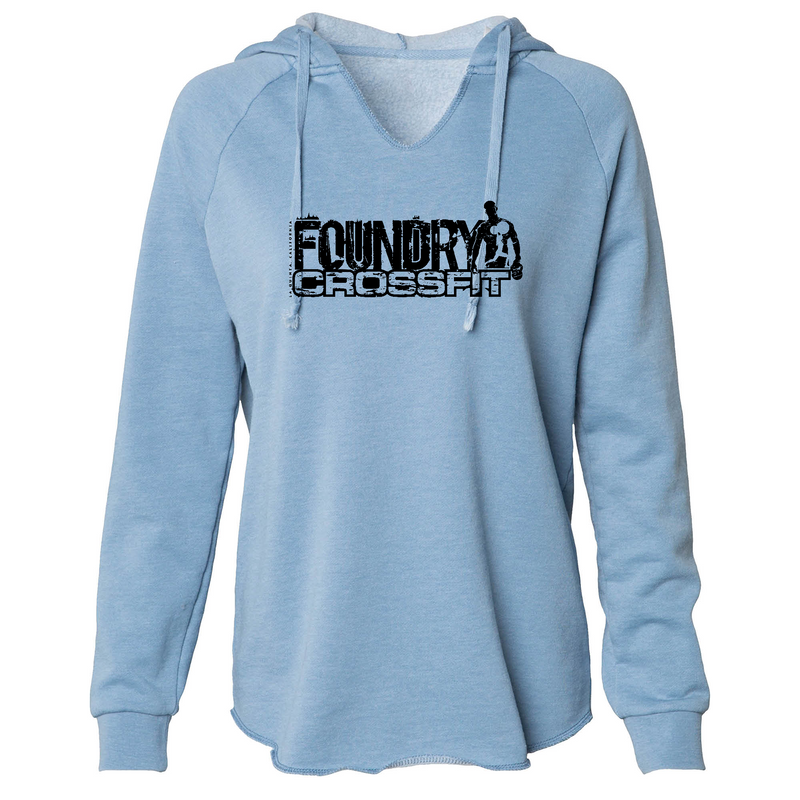 Womens 2X-Large MISTY_BLUE Hoodie