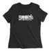 Womens 2X-Large BLACK Relaxed Jersey T-Shirt