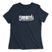 Womens 2X-Large NAVY Relaxed Jersey T-Shirt