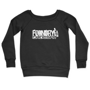 Womens 2X-Large BLACK CrewNeck