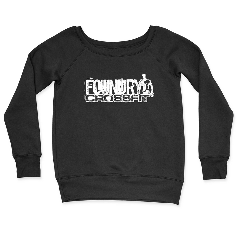 Womens 2X-Large BLACK CrewNeck