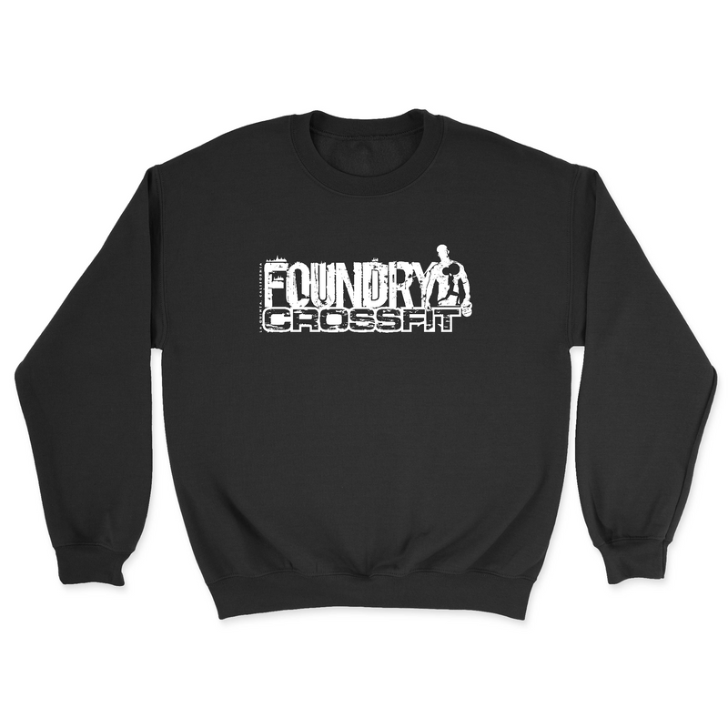 Mens 2X-Large BLACK Midweight Sweatshirt