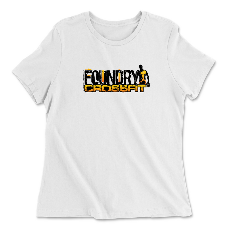 Womens 2X-Large WHITE Relaxed Jersey T-Shirt