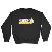 Mens 2X-Large BLACK Midweight Sweatshirt