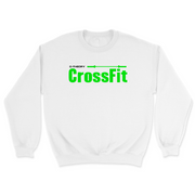 Mens 2X-Large WHITE Midweight Sweatshirt