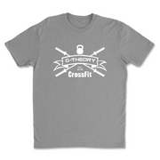 Mens 2X-Large DARK_HEATHER_GREY T-Shirt