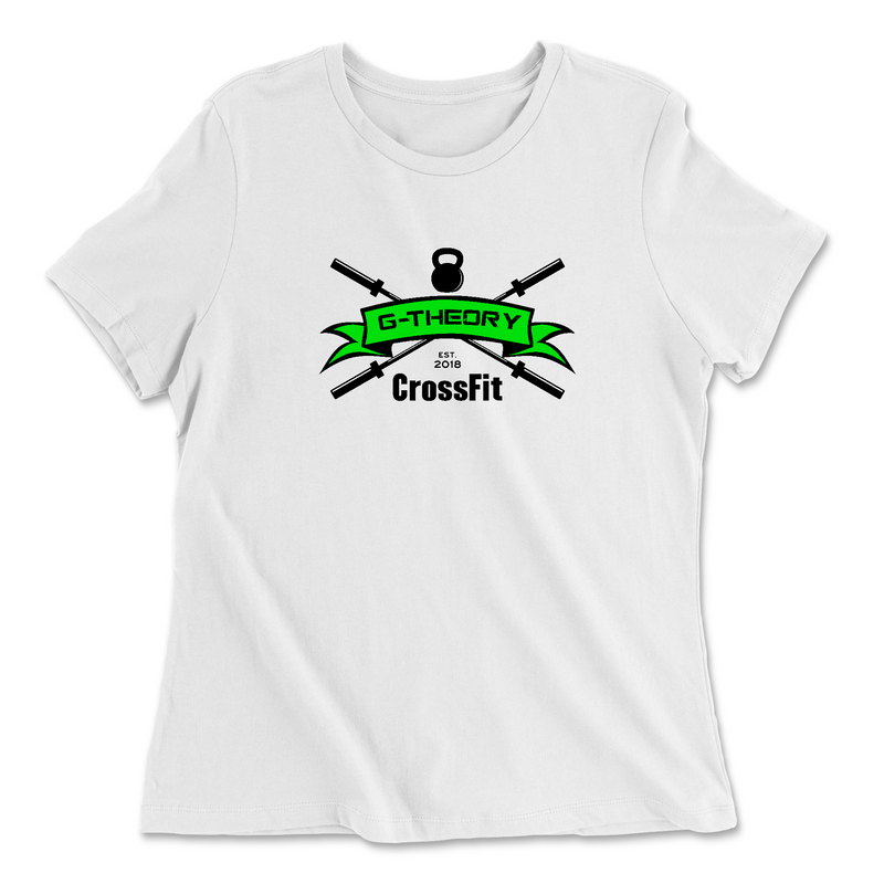 Womens 2X-Large WHITE Relaxed Jersey T-Shirt