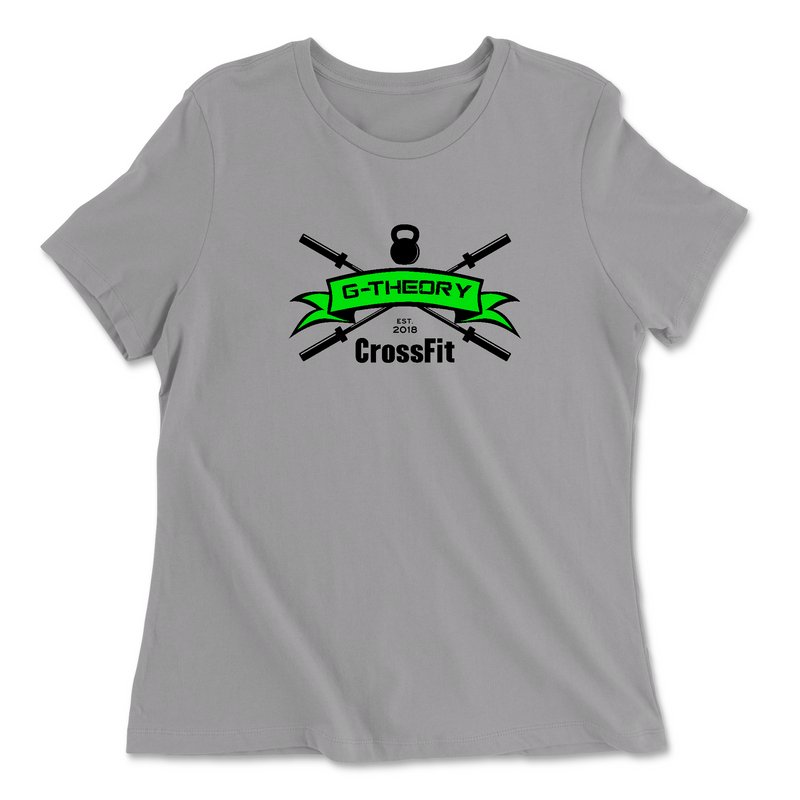Womens 2X-Large SOLID_ATHETIC_GREY Relaxed Jersey T-Shirt