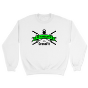 Mens 2X-Large WHITE Midweight Sweatshirt