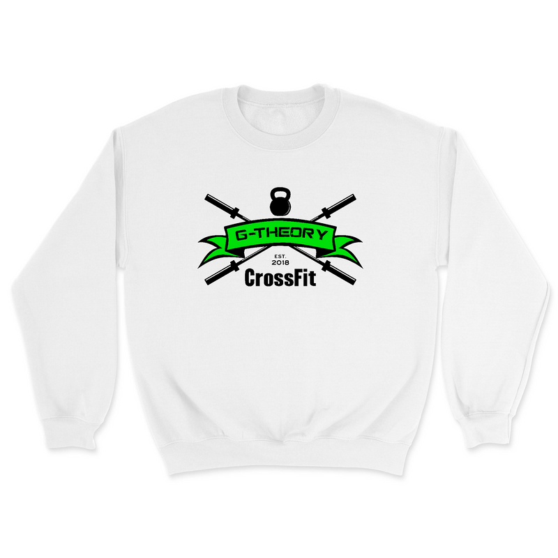 Mens 2X-Large WHITE Midweight Sweatshirt