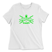 Womens 2X-Large WHITE Relaxed Jersey T-Shirt
