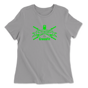 Womens 2X-Large SOLID_ATHETIC_GREY Relaxed Jersey T-Shirt