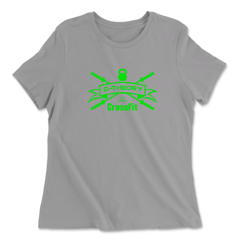 Womens 2X-Large SOLID_ATHETIC_GREY Relaxed Jersey T-Shirt