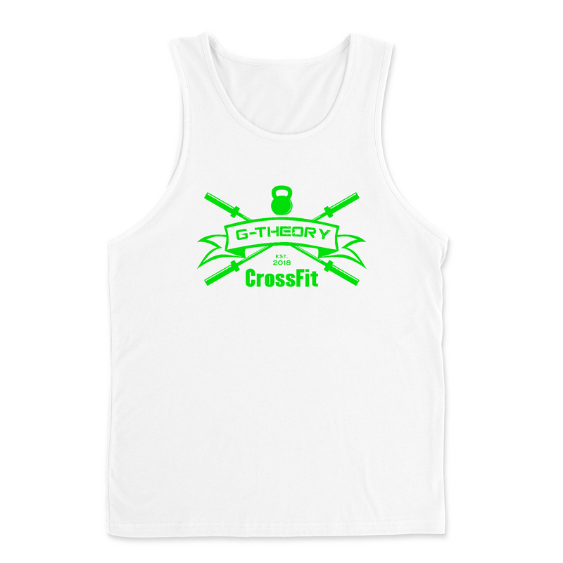 Mens 2X-Large WHITE Tank Top