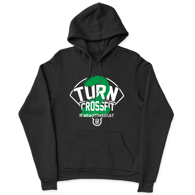 Mens 2X-Large BLACK Hoodie