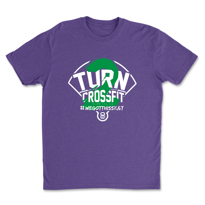 Mens 2X-Large PURPLE_RUSH T-Shirt