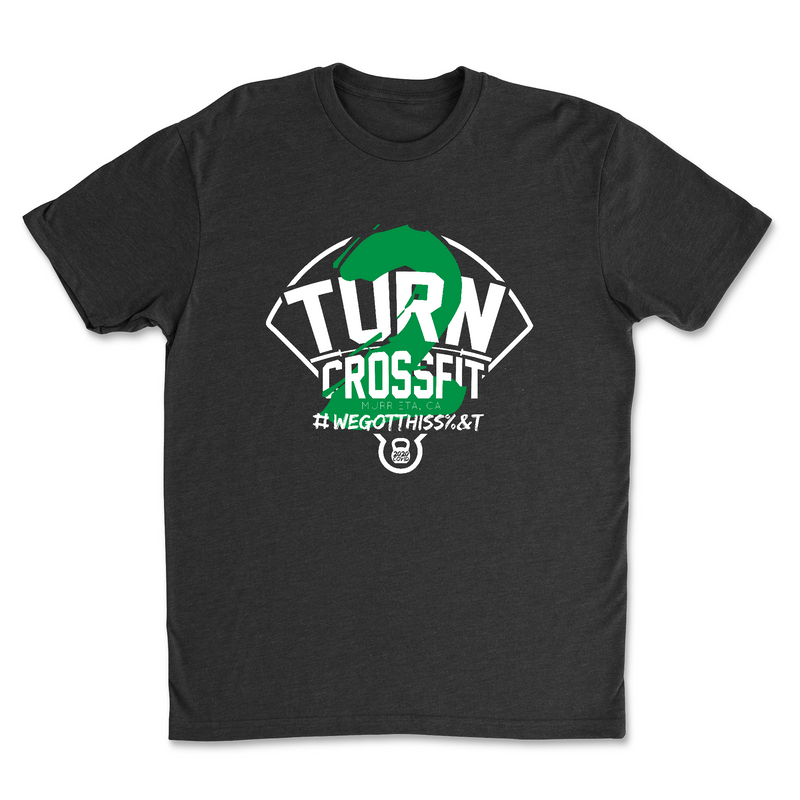 Mens 2X-Large BLACK T-Shirt