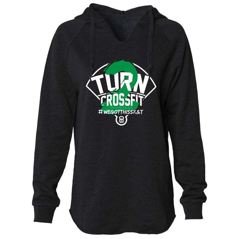 Womens 2X-Large BLACK Hoodie