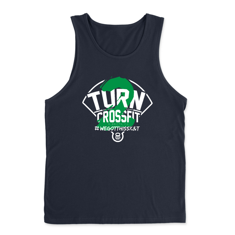 Mens 2X-Large DARK_NAVY Tank Top