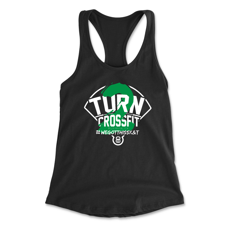 Womens 2X-Large BLACK Tank Top