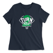 Womens 2X-Large NAVY Relaxed Jersey T-Shirt