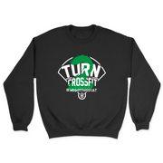 Mens 2X-Large BLACK Midweight Sweatshirt