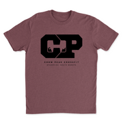 Mens 2X-Large HEATHER_MAROON T-Shirt