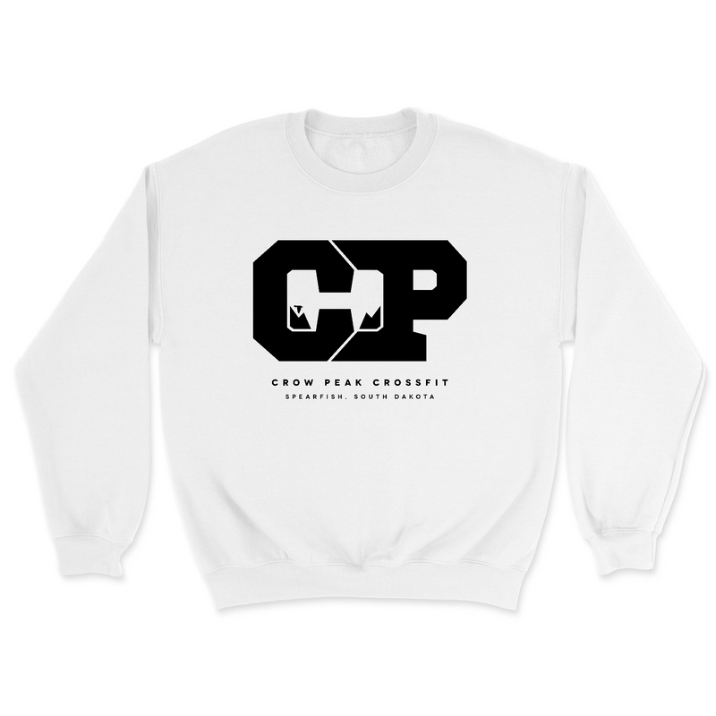 Mens 2X-Large WHITE Midweight Sweatshirt