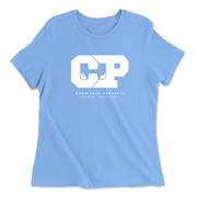 Womens 2X-Large CAROLINA_BLUE Relaxed Jersey T-Shirt
