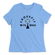 Womens 2X-Large CAROLINA_BLUE Relaxed Jersey T-Shirt