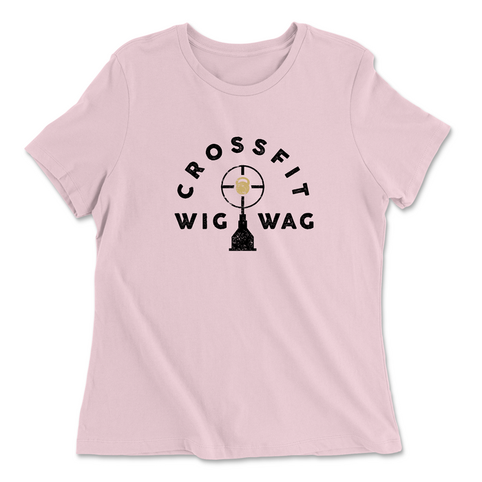 Womens 2X-Large PINK Relaxed Jersey T-Shirt