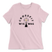 Womens 2X-Large PINK Relaxed Jersey T-Shirt