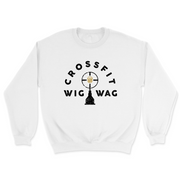 Mens 2X-Large WHITE Midweight Sweatshirt