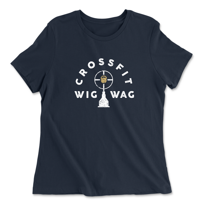 Womens 2X-Large NAVY Relaxed Jersey T-Shirt
