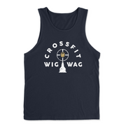 Mens 2X-Large DARK_NAVY Tank Top