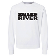 Mens 2X-Large WHITE CrewNeck