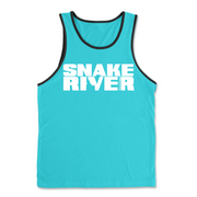 Mens 2X-Large TAHITI_BLUE Tank Top