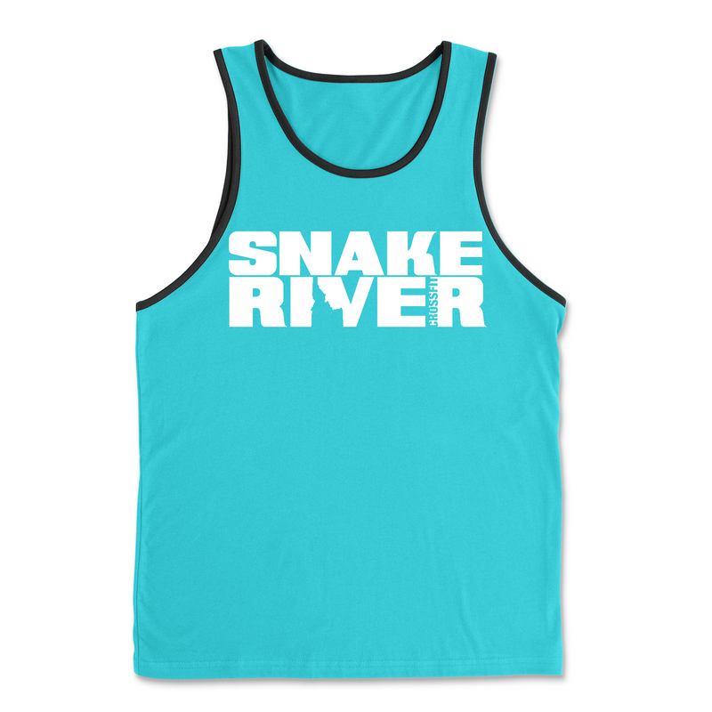 Mens 2X-Large TAHITI_BLUE Tank Top